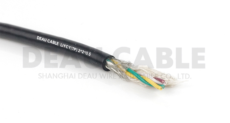 歐標雙絞屏蔽電纜LIYCY-TP 2*2*0.5